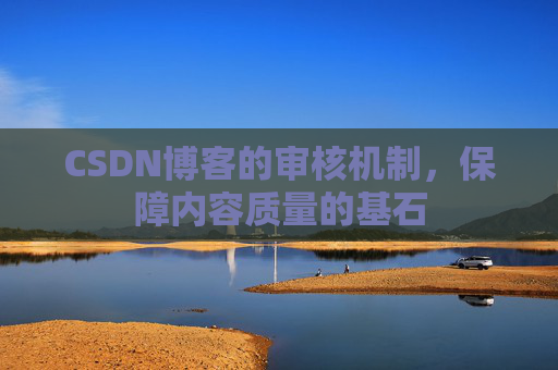 CSDN博客的审核机制，保障内容质量的基石